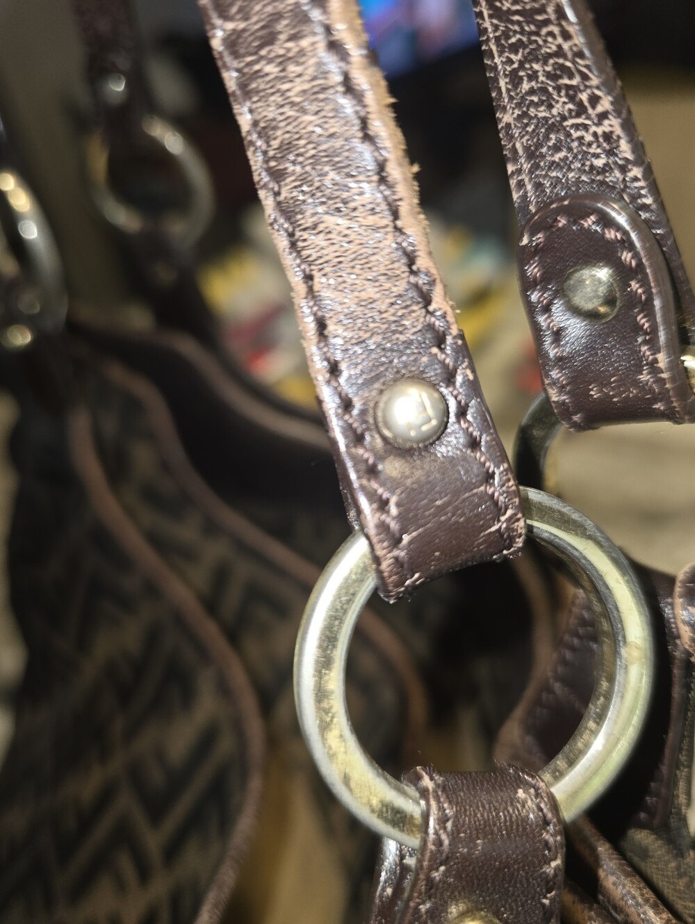 Fendi Zucca Tote Vintage - Picture 7 of 16